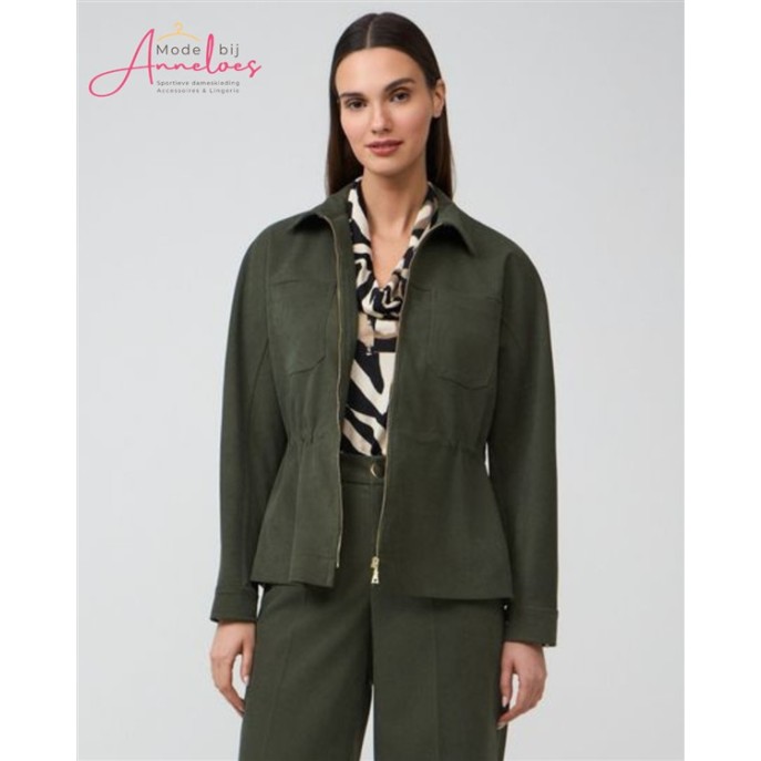 Batida Jasje rits taillekoord 2580 Khaki Batida Jasje rits taillekoord 2580 Khaki